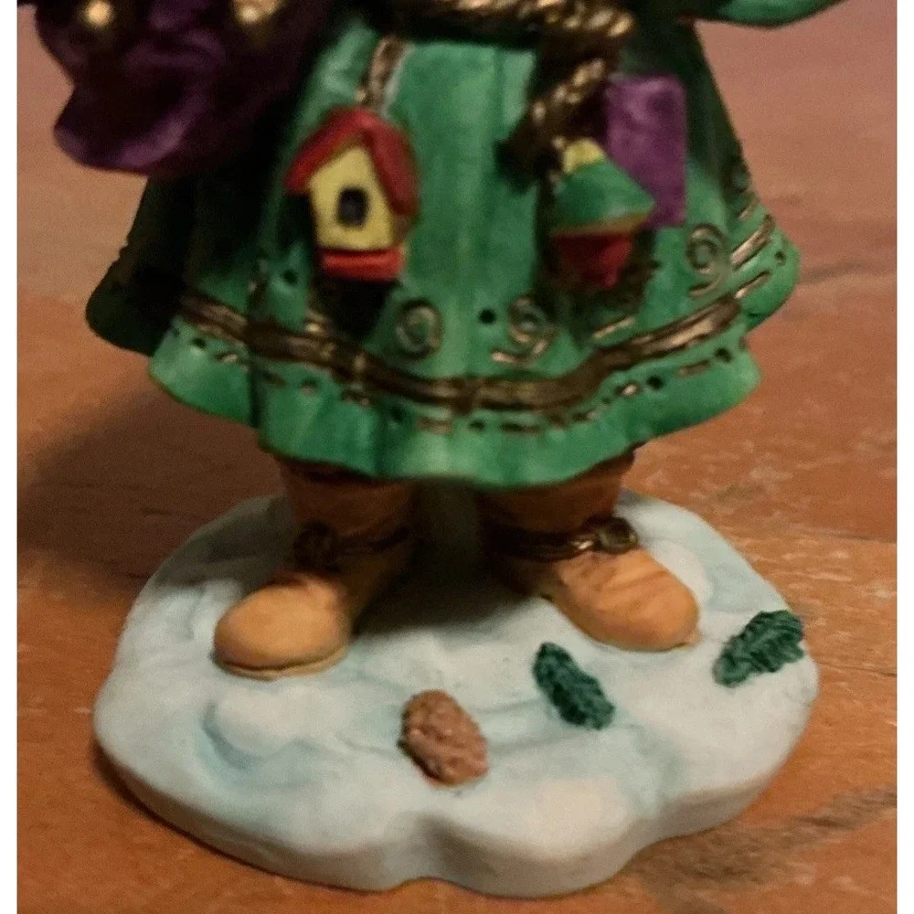 1994 Bronson Collectibles Old World Santas German Woodlands Santa By Stevenson
